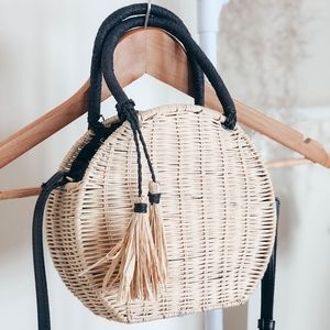Straw Crossbody bag